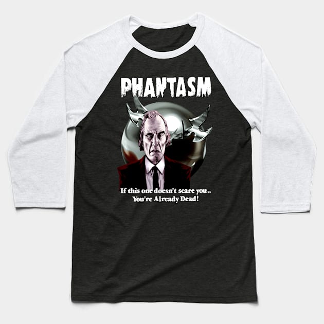 phantasm Baseball T-Shirt by sukaarta